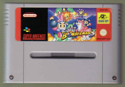 Super Bomberman 3 (PAL), seltenes SNES Videospiel