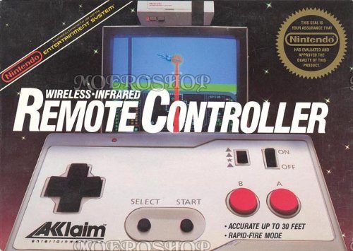 Nintendo Acclaim wireless-infrared remote controller, sehr selten