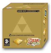Game Boy Advance SP inkl. The Legend of Zelda: The Minish Cap, sehr teuer und wertvoll