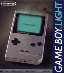 Game Boy Light in den Farben silber und gold – Japan, sehr wertvoll GB