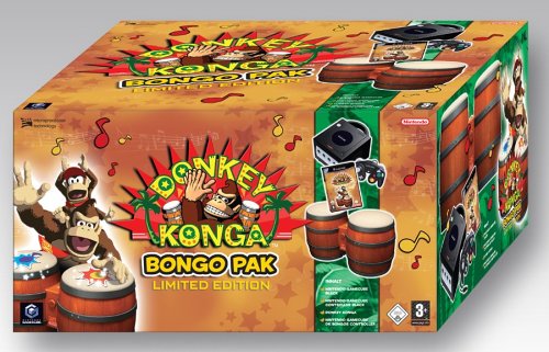 Donkey Konga Bongo Pak – Limited Edition, sehr seltenes Pack für Gamecube