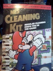 Nes Cleaning Kit, exotisches Sammlerstück