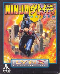 Ninja Gaiden 1 und 3, wertvolles Videospiel für Atari Lynx