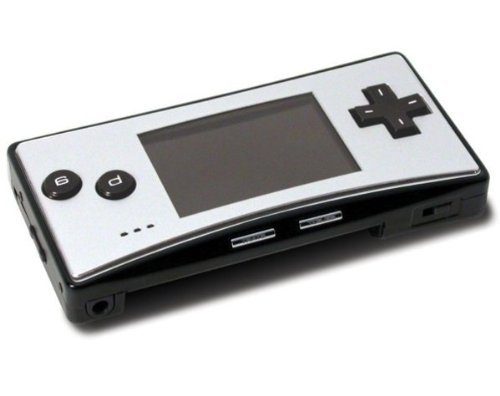 Nintendo Game Boy Micro in schwarz/silber, seh teuer und wertvoll