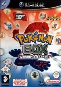 Pokémon Box Ruby & Sapphire, rares Gamecube Videospiel