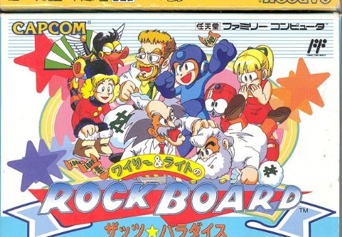 Willy and Light no Rock board thats paradise, rares NES-Spiel