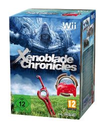 Xenoblade Chronicles – Limited Edition inkl. Classic Controller Pro Red, sehr wertvoll für den Nintendo Wii