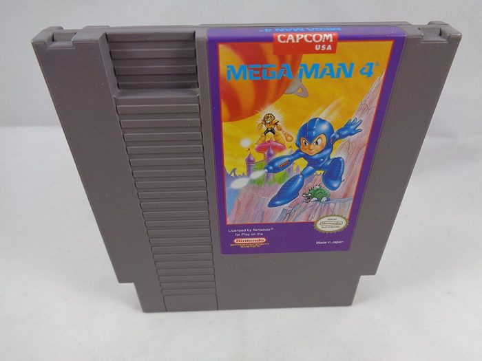 Mega Man 4, rares Videospiel für den Nintendo NES