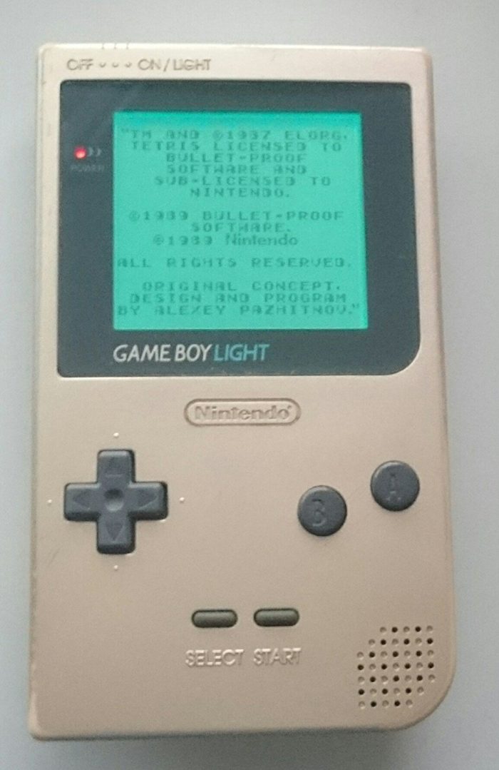 Game Boy Konsole - Light Gold, sehr seltene Variation
