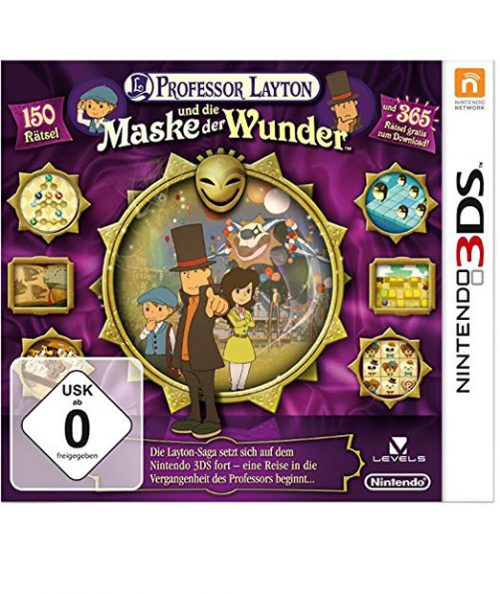 Professor Layton und die Maske der Wunder für Nintendo 3DS, Level-5, Japan